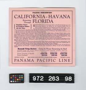 Image représentant Brochure, Steamship