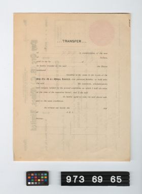 Image representing stock certificate.