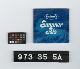 Image representing beer bottle label.