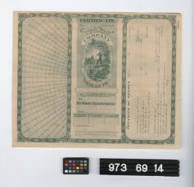 Image representing stock certificate.