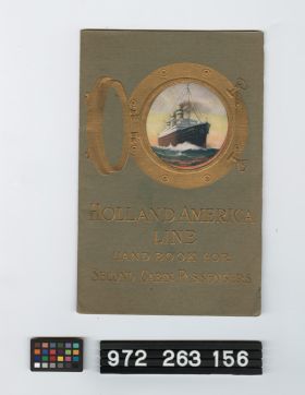 Image representing steamship brochure.