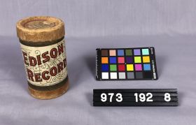 Image representing cylindrical record.