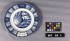 Image representing Plate, Calendar.