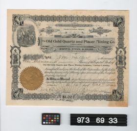 Image representing stock certificate.