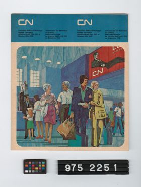 Image representing railroad schedule.