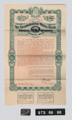Image representing stock certificate.
