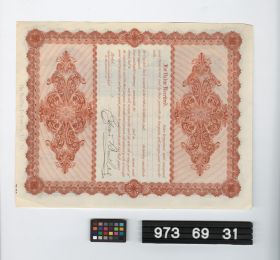 Image representing stock certificate.