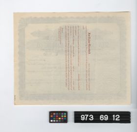 Image representing stock certificate.