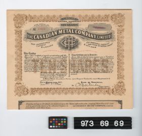 Image representing stock certificate.
