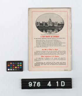Image representing advertising booklet.