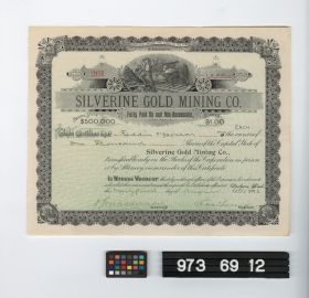 Image representing stock certificate.