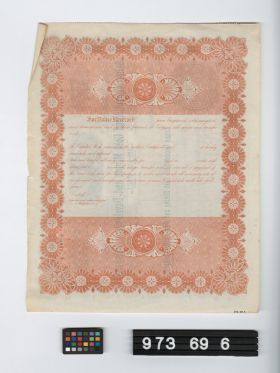 Image representing stock certificate.