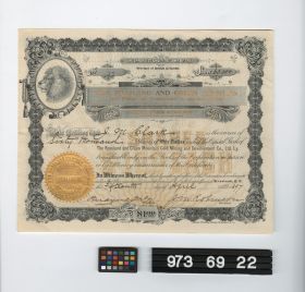 Image representing stock certificate.
