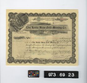 Image representing stock certificate.