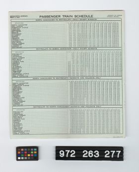 Image representing railroad schedule.