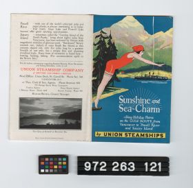 Image representing steamship brochure.
