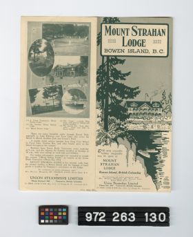 Image representing steamship brochure.