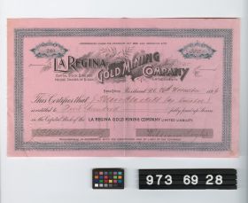 Image representing stock certificate.