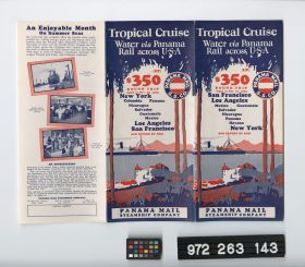 Image representing steamship brochure.