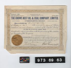 Image representing stock certificate.