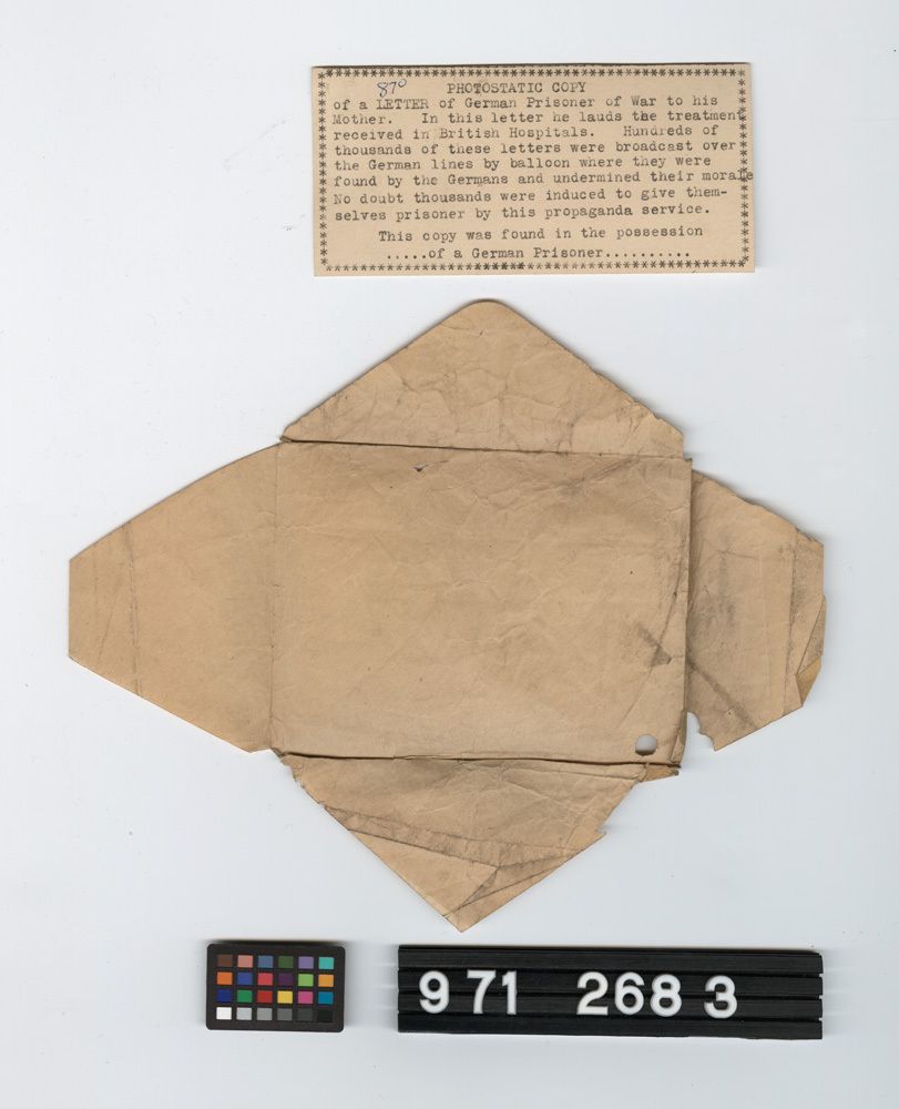 Image representing letter.