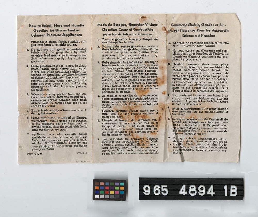 Image representing instruction booklet.