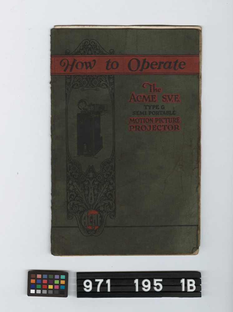 Image representing instruction booklet.