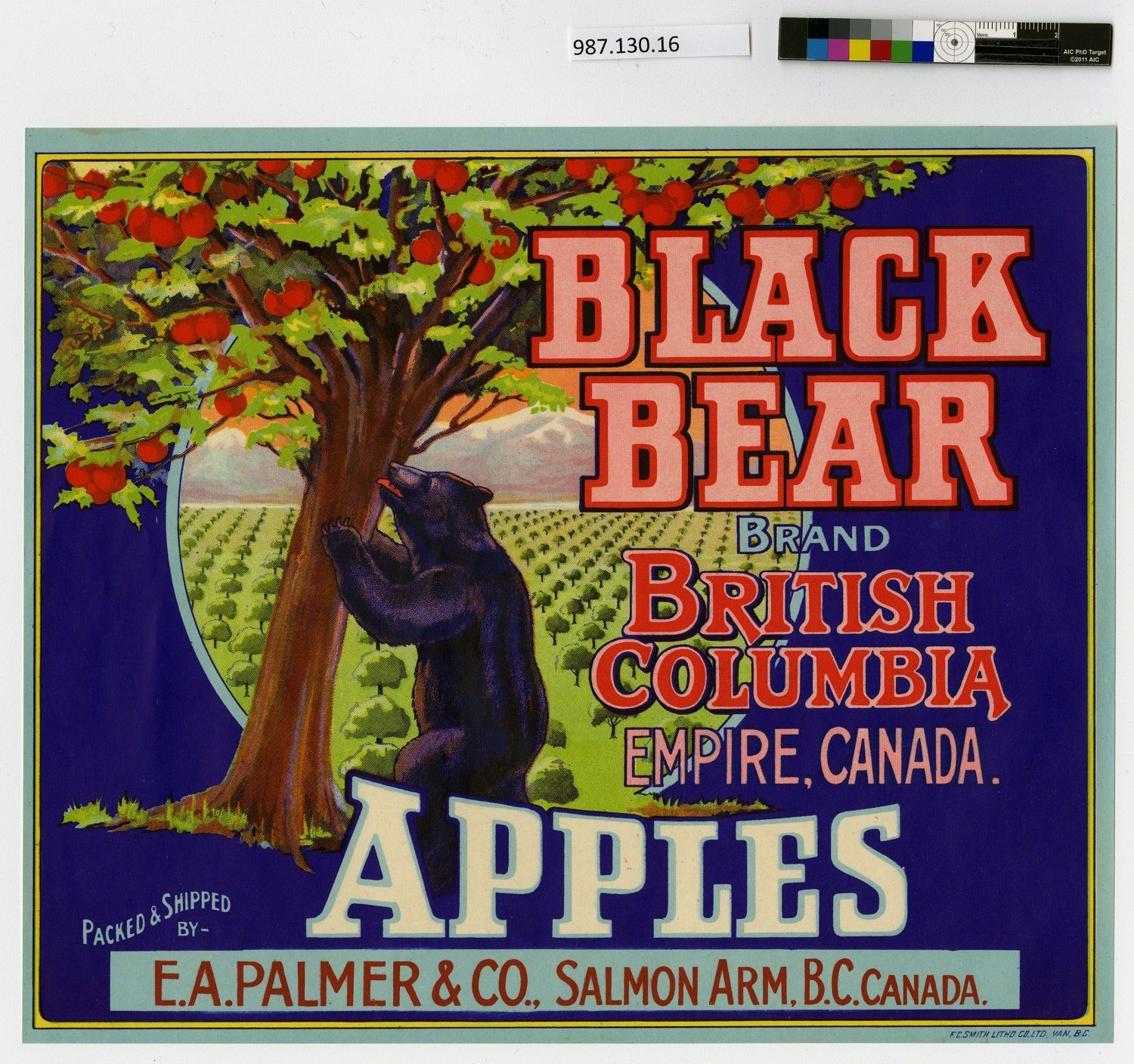 Image representing Label, Apple Box.