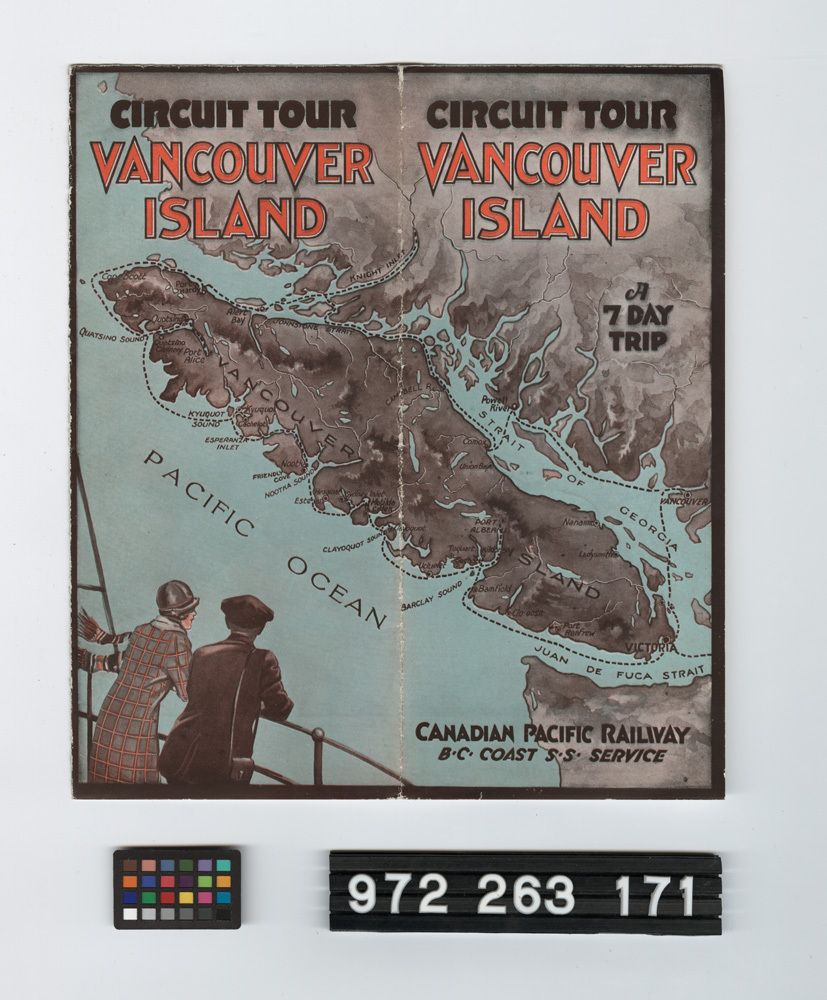 Image representing railroad brochure.