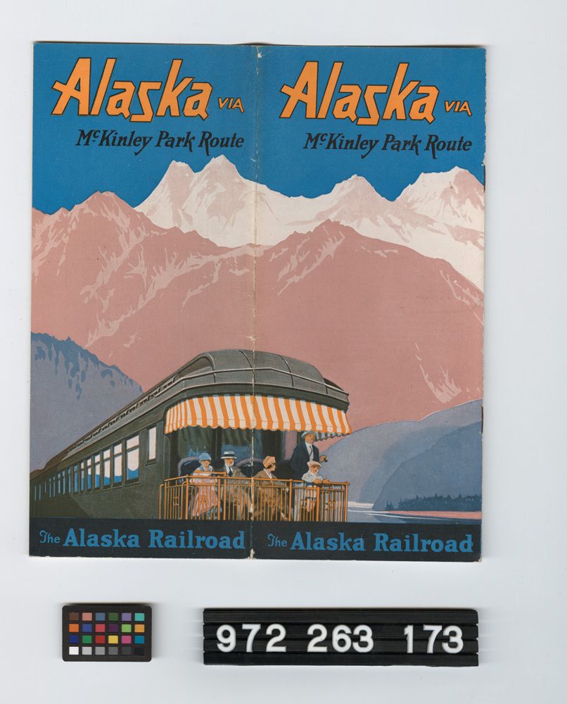 Image representing railroad brochure.