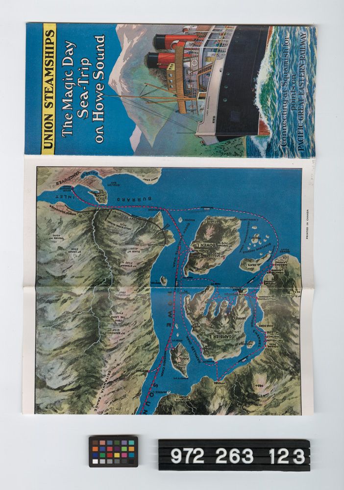 Image representing steamship brochure.