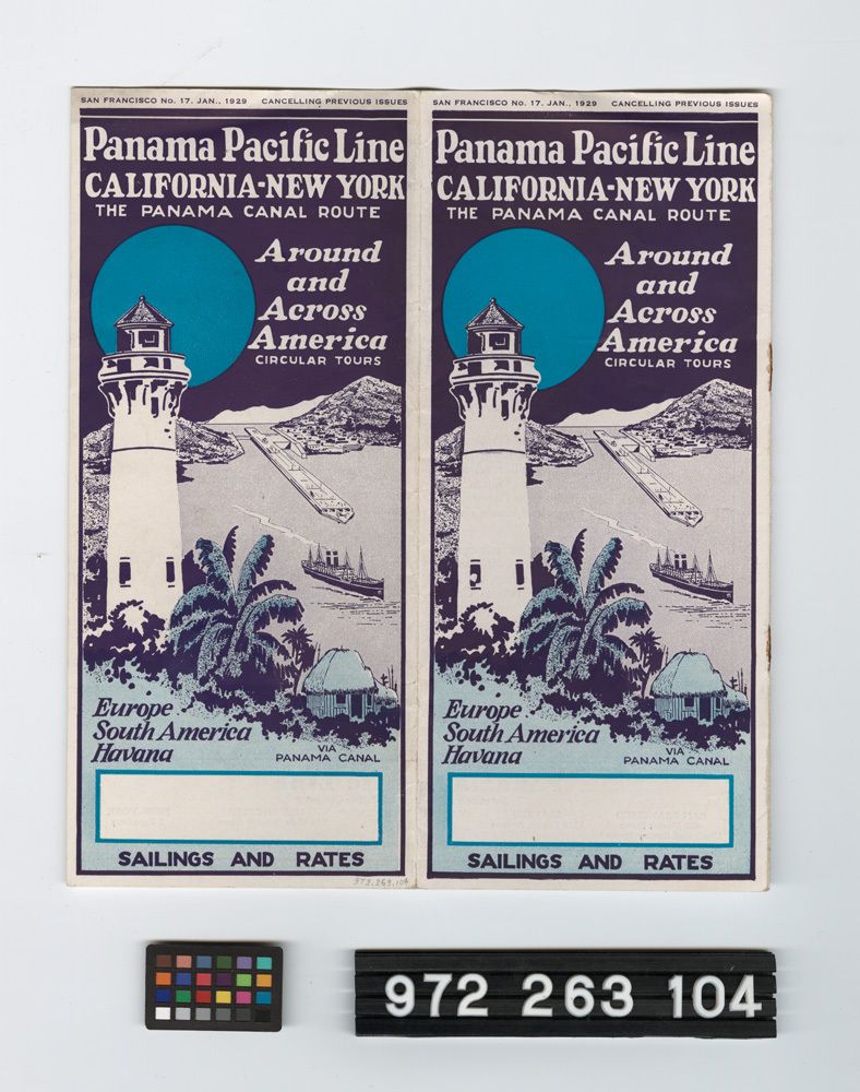 Image representing steamship brochure.