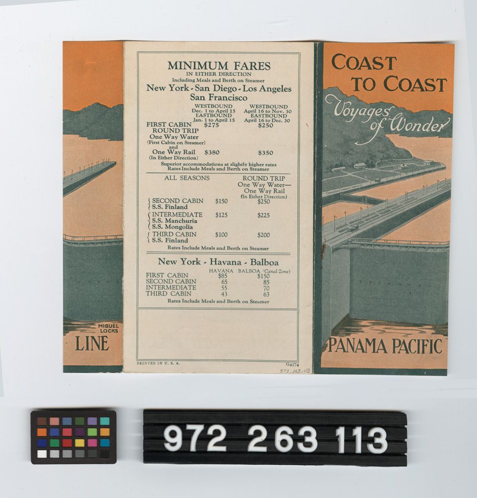Image representing steamship brochure.