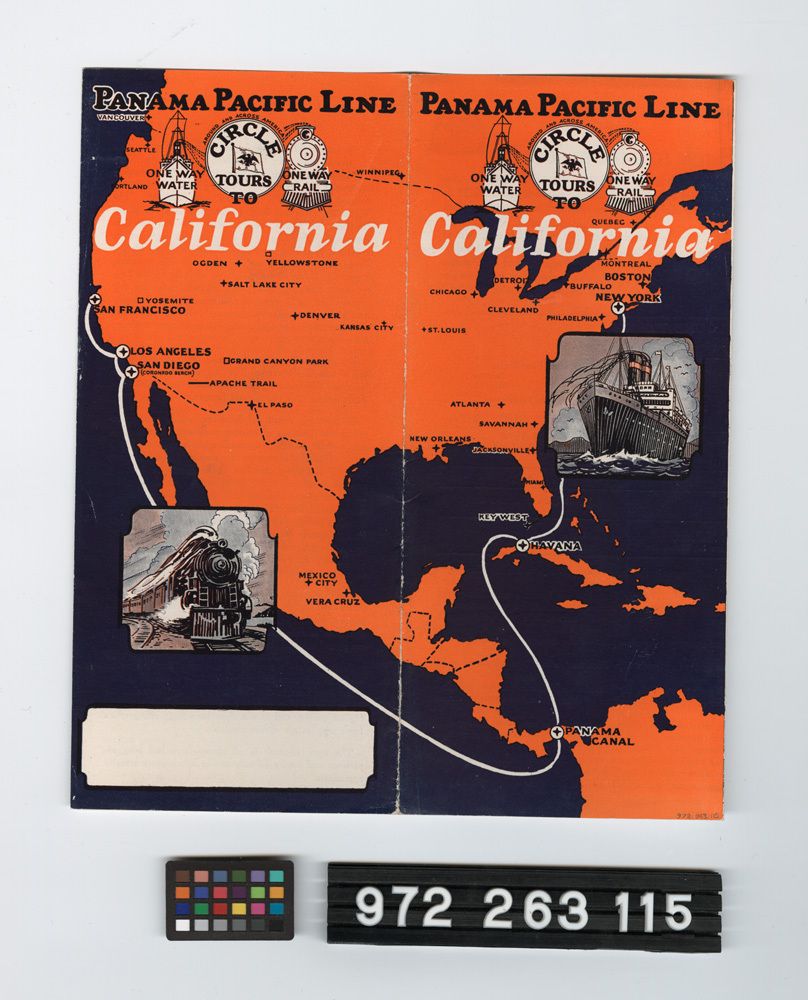 Image representing steamship brochure.