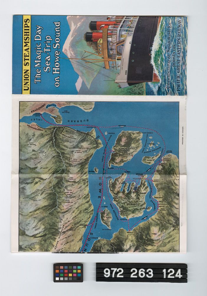 Image representing steamship brochure.