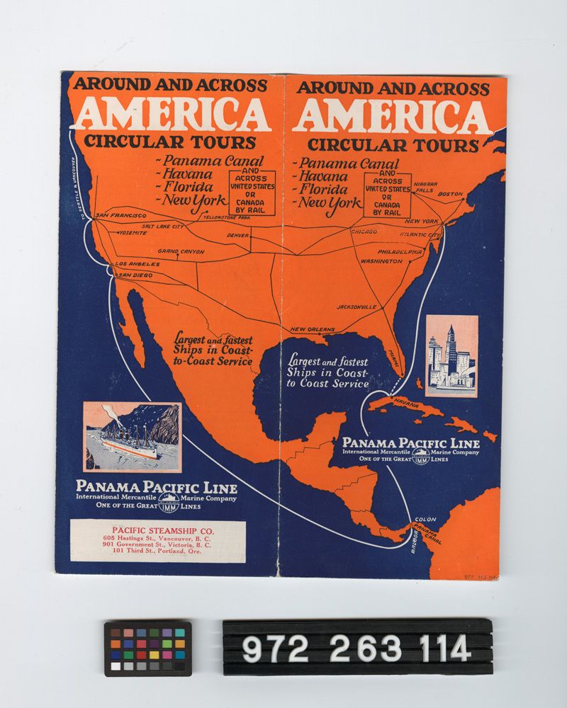 Image representing steamship brochure.