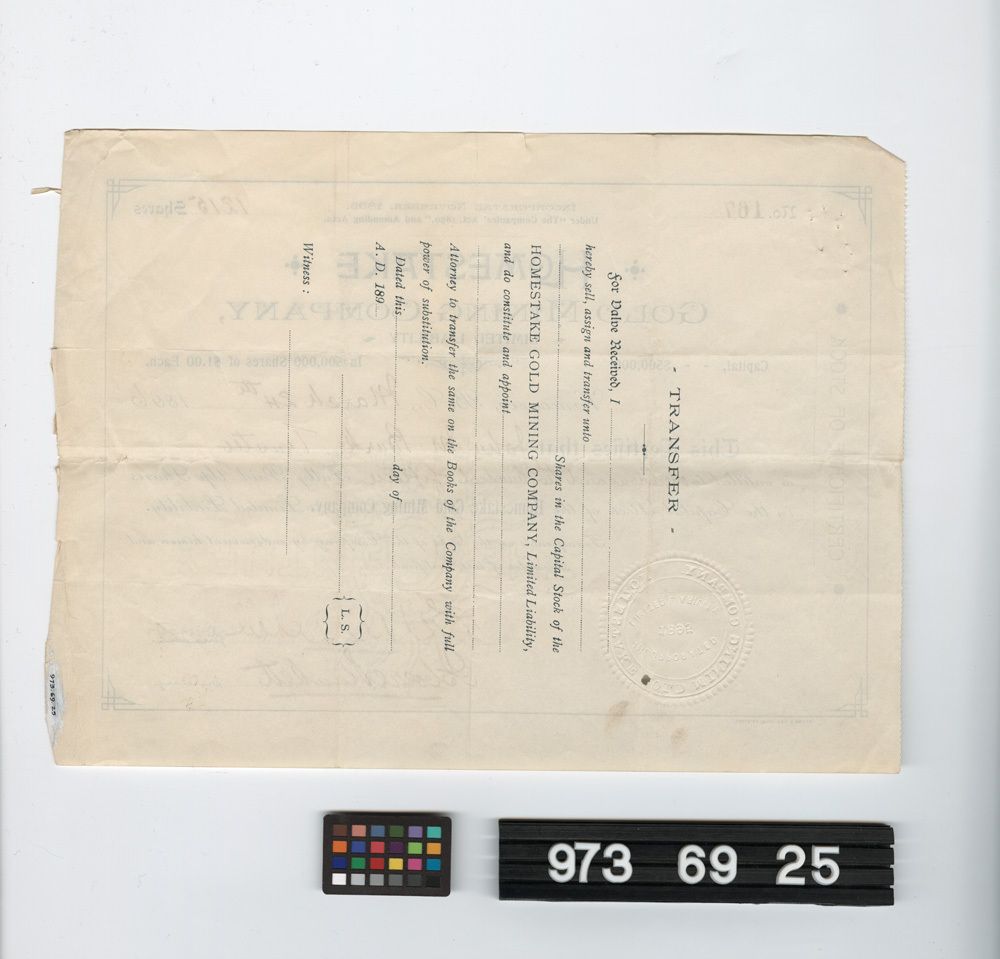 Image representing stock certificate.