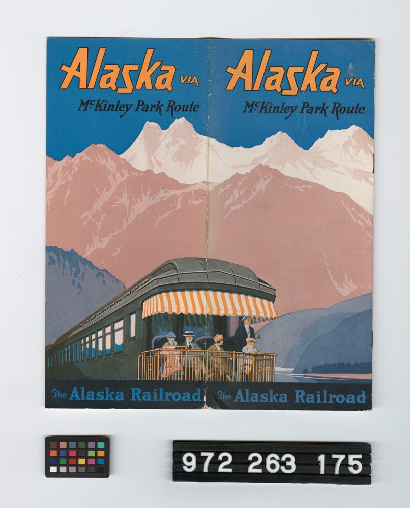 Image representing railroad brochure.
