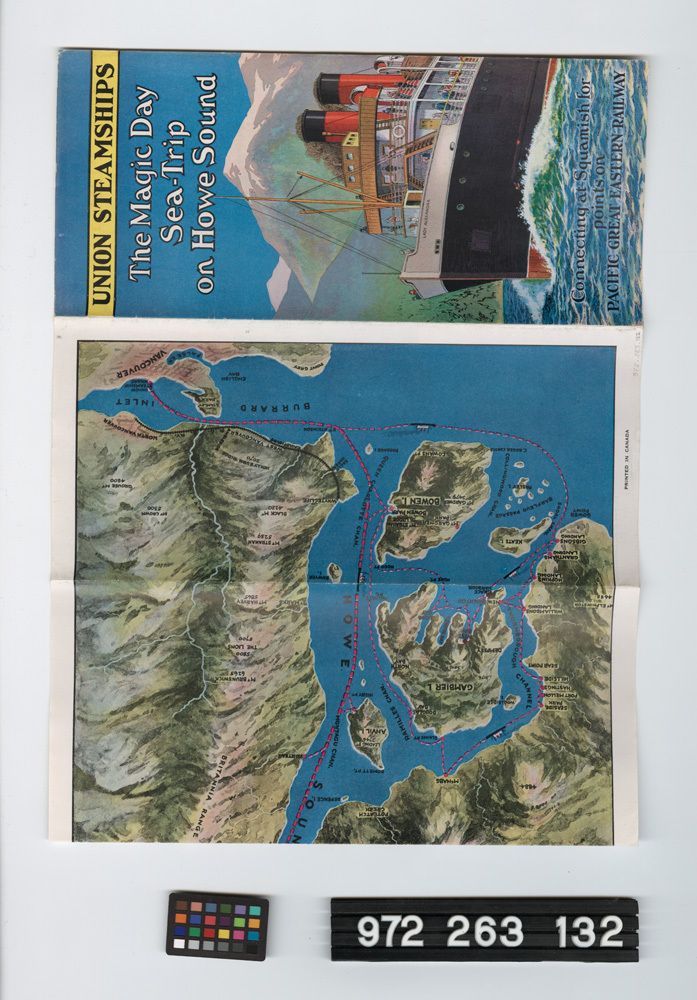 Image representing steamship brochure.