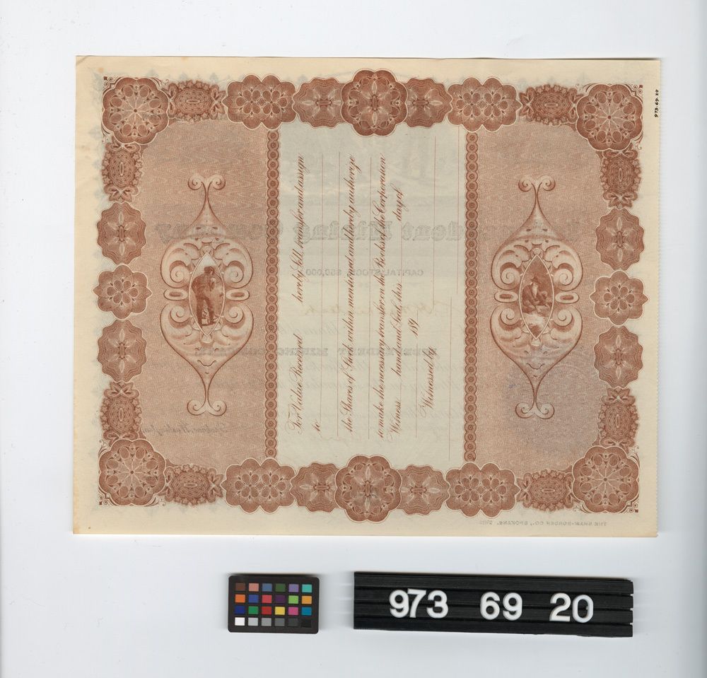 Image representing stock certificate.