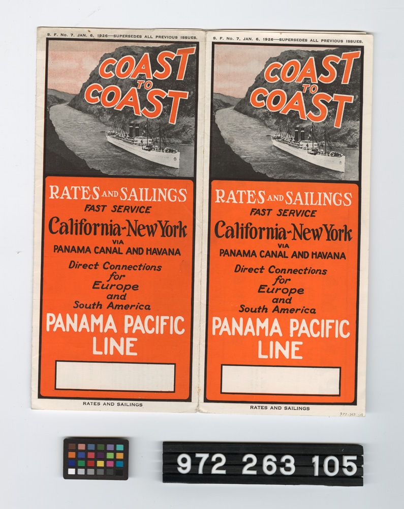 Image representing steamship brochure.
