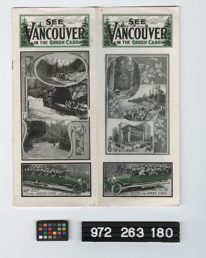 Image representing auto tour brochure.