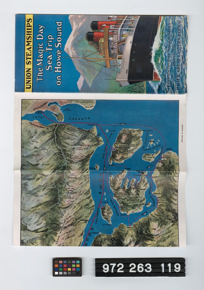 Image representing steamship brochure.