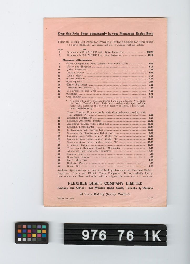 Image representing price list.