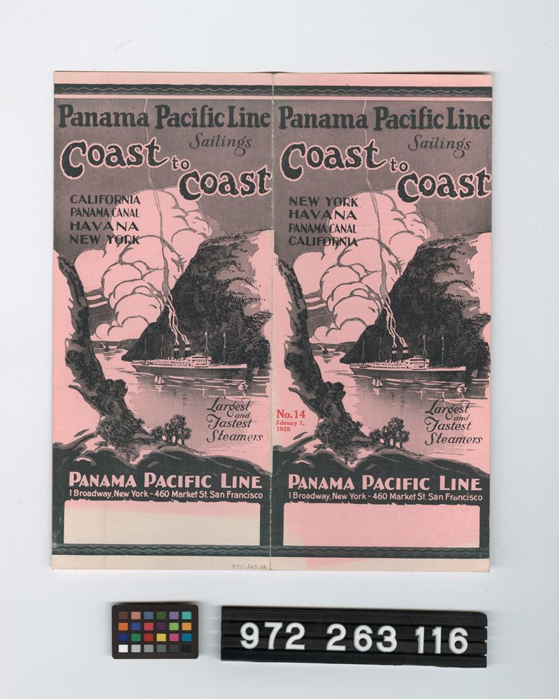 Image representing steamship brochure.