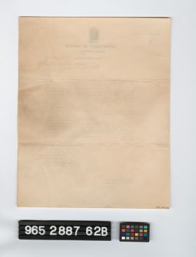 Image representing letter.