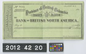 Image representing Cheque.