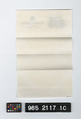 Image representing letterhead.