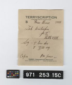 Image representing prescription.