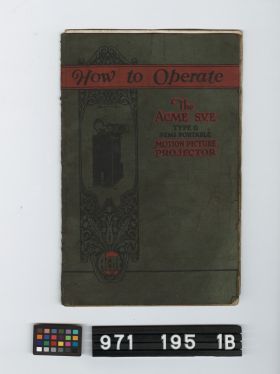 Image representing instruction booklet.